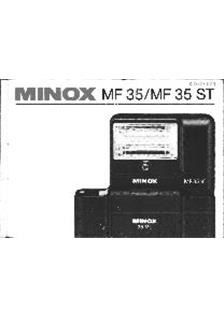 Minox MF 35 manual. Camera Instructions.